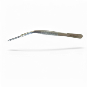 Pince courbée avec pointe en tungstène, diamètre 3 mm